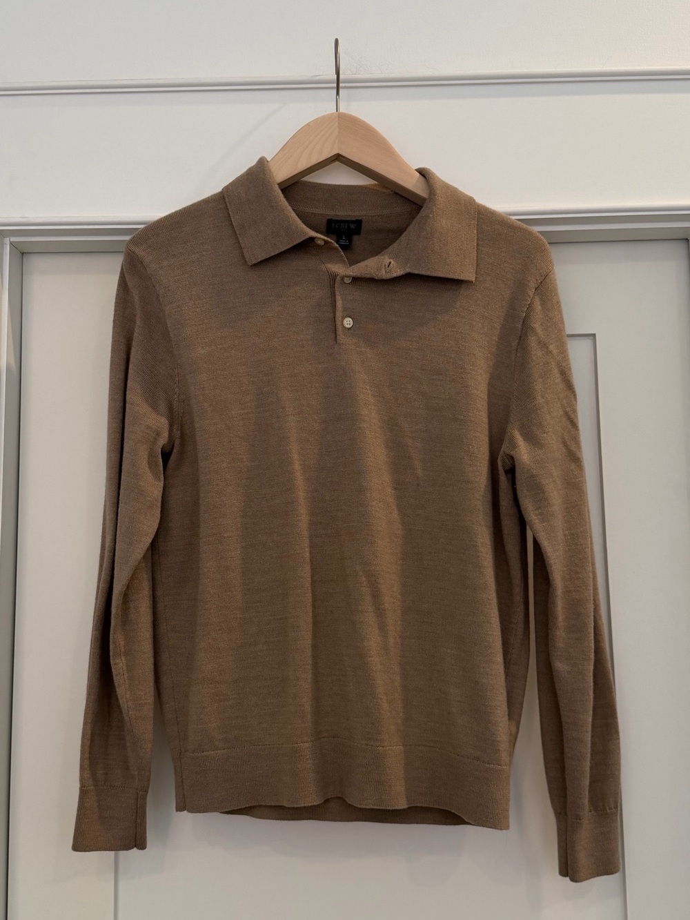 J. Crew Men’s Wool Polo Sweater